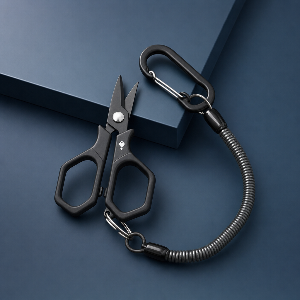 Titanium Rigging Scissors — with Tether